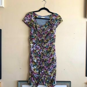 Leifsdottir Wiggle Dress Feather Pattern